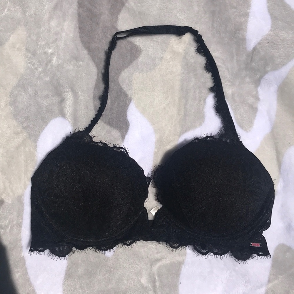 PINK VS date push up bralette